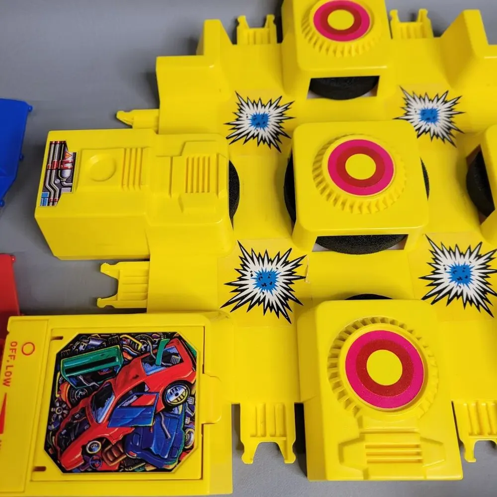 1992 Hot Wheels Motorized Criss Cross Crash Track Set VTG Works Complete